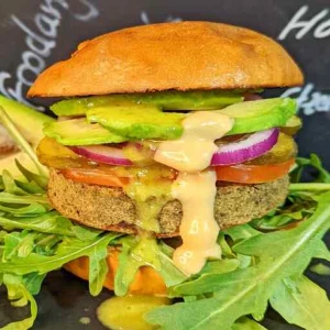Falafelburger (Homemade)